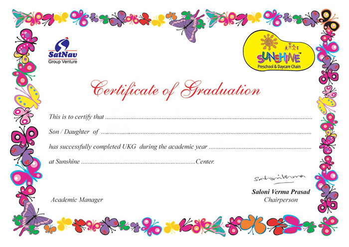 Online Preschool Certificate